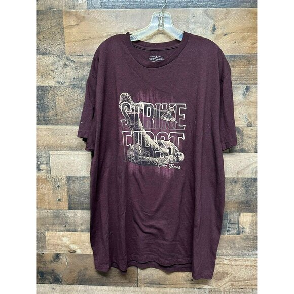 Cody James Men's‎ "Strike First" T-Shirt Size XXL - Picture 1 of 3